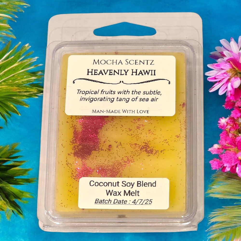 Heavenly Hawaii Wax Melt - Yellow